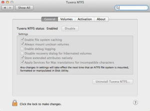 microsoft ntfs by tuxera: kernel extension needs approval.